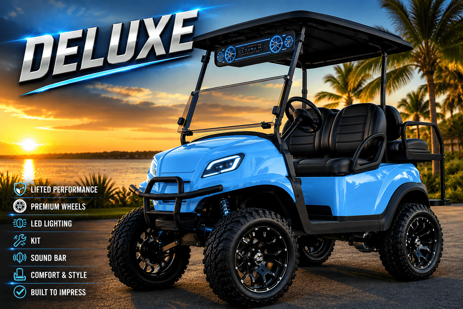 Deluxe Golf Cart